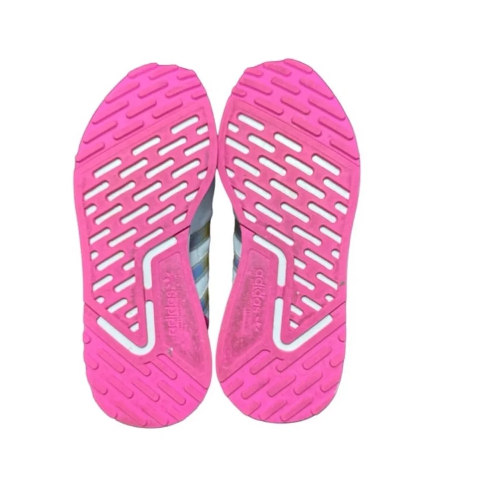 Adidas Multix Women's a casual Athletic Shoes White, Pink, Iridescent Size 7